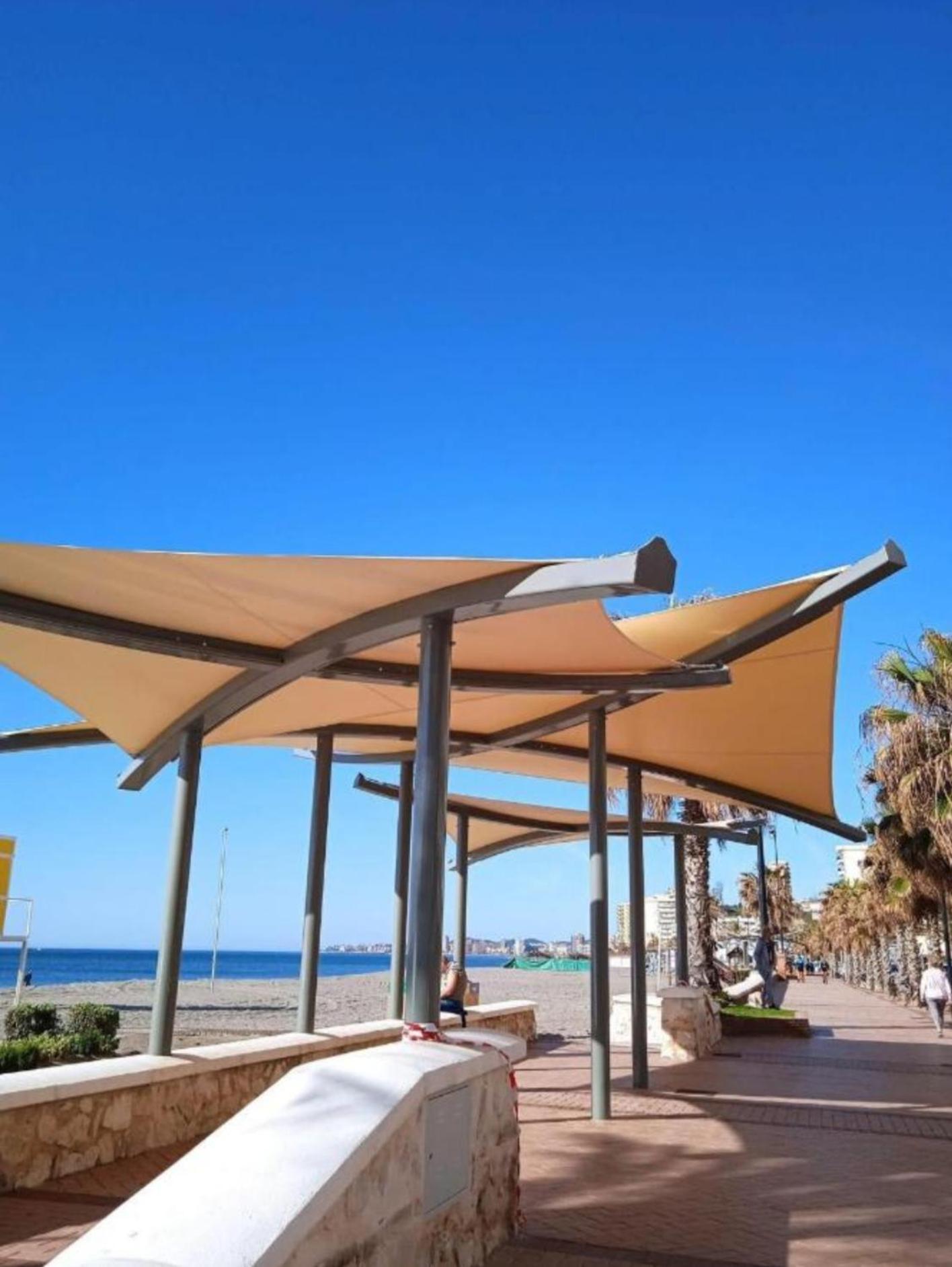 Los Boliches Playa Fuengirola Bagian luar foto